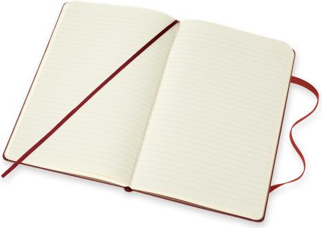 Actual product image Moleskine Notebook Harry Potter L/A5 603999 lined,dark red,240 p. HC (A5, Lined, Hardcover)