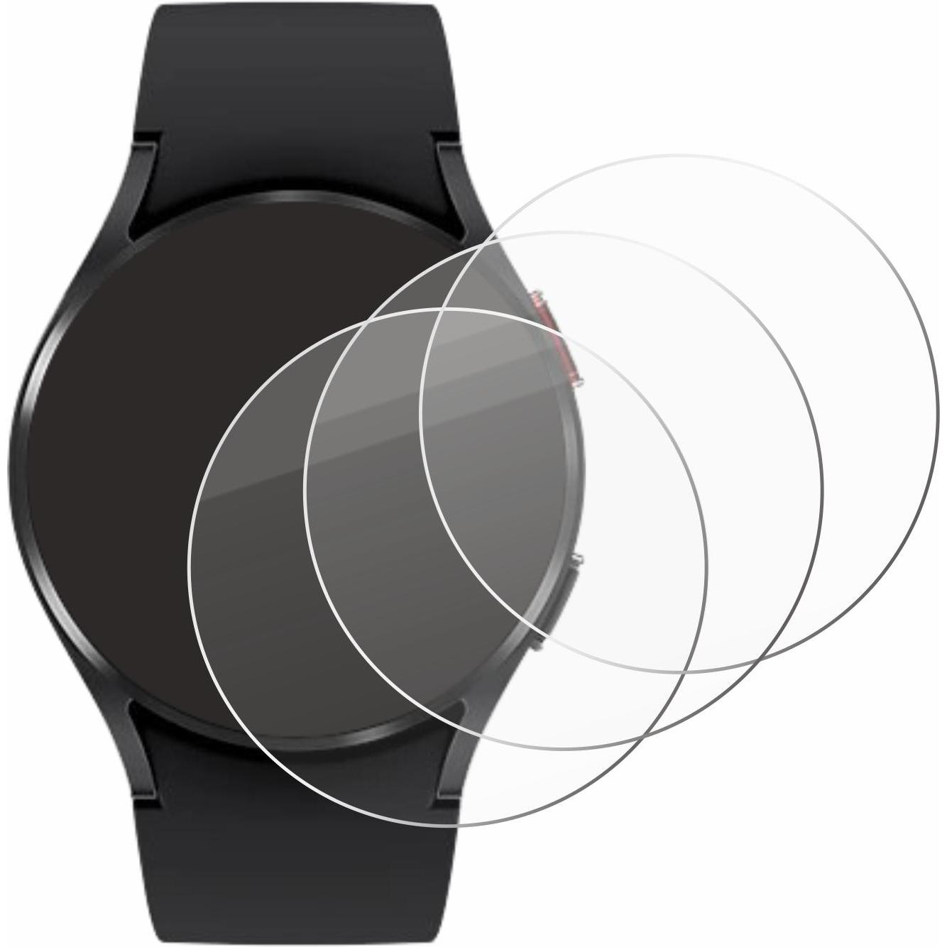 Thumbnail - Savvies Panzerglas Hartglas Displayschutz, Smartwatch Schutzfolie, Transparent