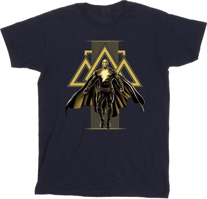 Produktbild Black Adam Rising Golden Symbols TShirt Jungen (140, 146)