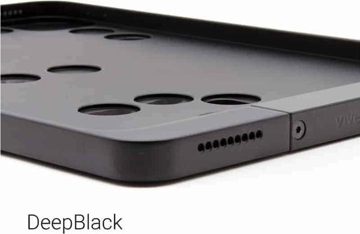 Produktbild Viveroo iPad Wandhalterung oneDeepBlack 12.9z Ladefunktion sw 410163