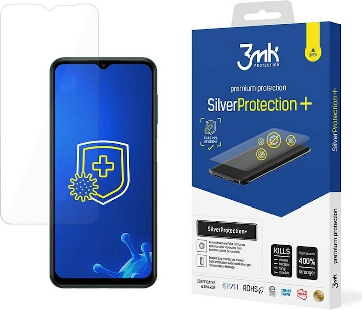 Produktbild 3MK Sidabrinis Protect+ Sam M13 4G M135 Antimikrobielle Folie nass auftragen (1 Stück, Samsung Galaxy M13)