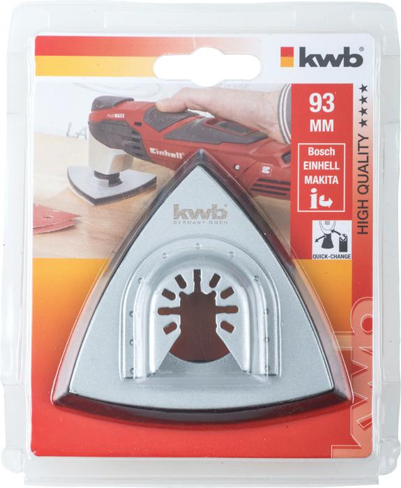 Produktbild kwb Trägerplatte Haftteller 93Mm