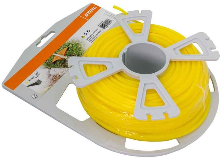 Actual product image Stihl 9302644 Mowing thread square 3.0mm x 53 m Trimmer thread, 55m (Weed whacker, Trimmer line + line spool)