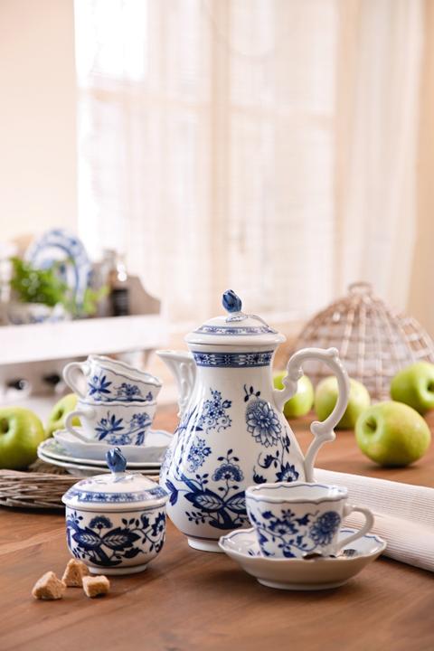 Actual product image Hutschenreuther Blue onion pattern (1x, 27 cm)