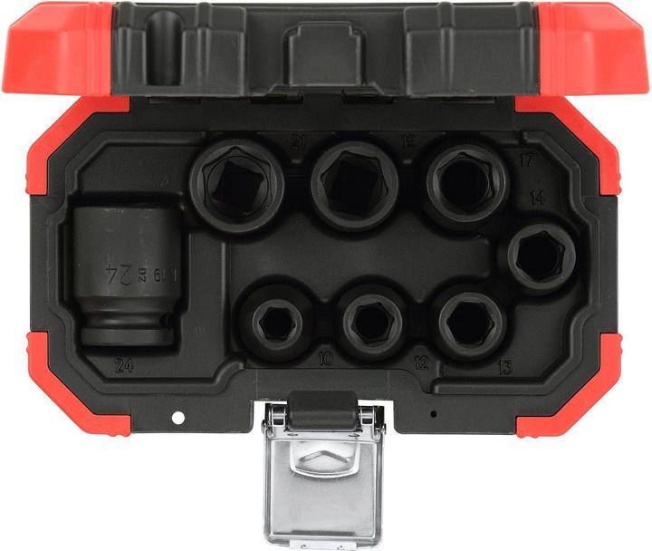 Produktbild Gedore Red red R63003008 Kraftschrauber-Steckschlüssel-Satz 1/2 8-teilig