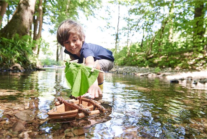 Actual product image Haba Cork boat kit