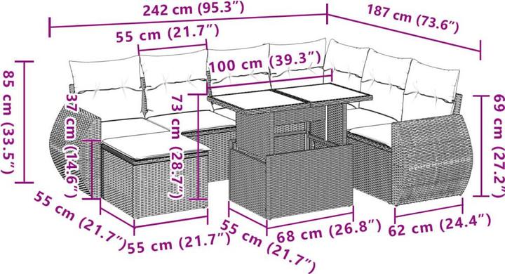 Image du produit vidaXL Lia