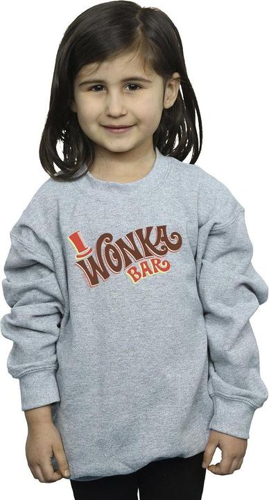 Produktbild Willy Wonka & the Chocolate Factory Bar Logo Sweatshirt Mädchen (140, 146)