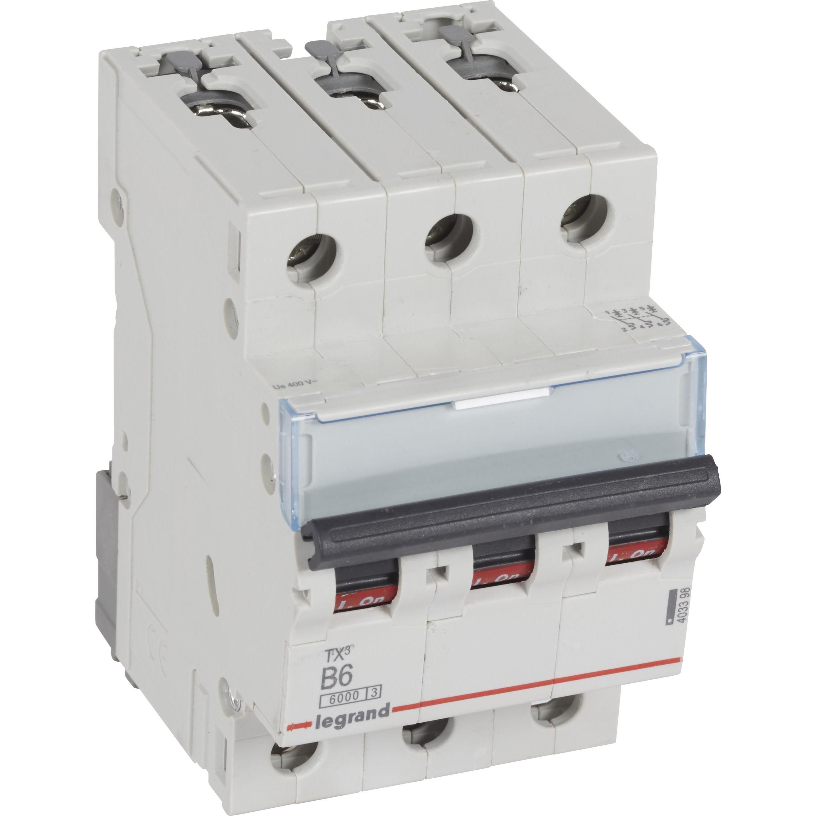 Legrand, Schutzschalter, TX3 Leitungsschutzschalter B-Charakteristik