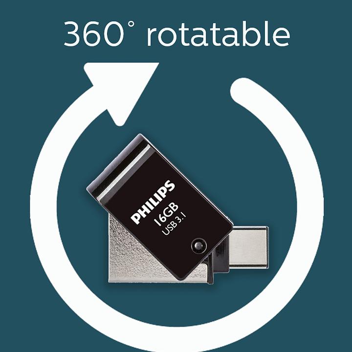 Immagine prodotto Philips FM16DC152B/00 (16 GB, USB-A, USB-C)