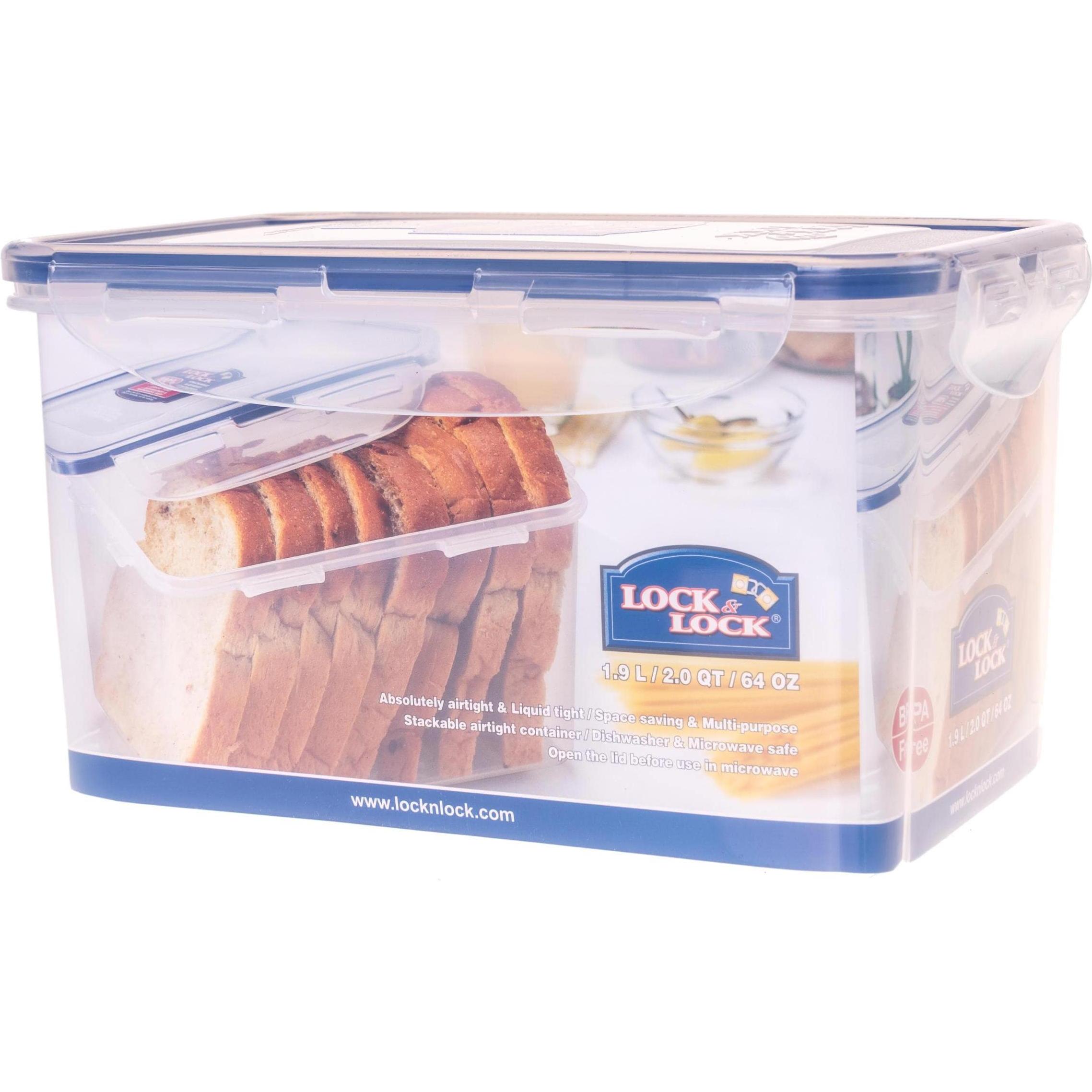 Lock & Lock Classic Rechteckig, Vorratsbehälter, Transparent