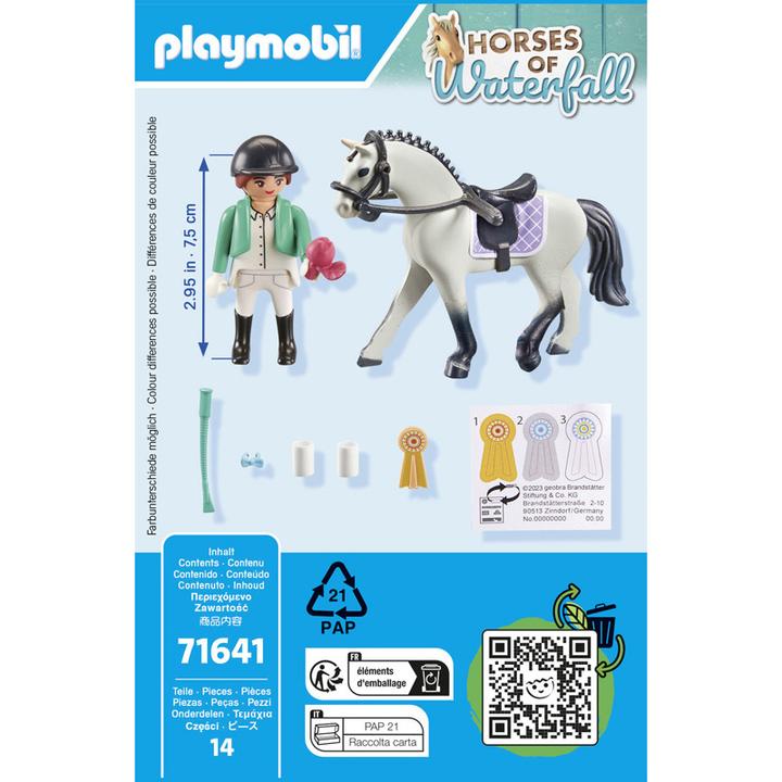 Produktbild Playmobil Turnierreiterin (71641, Playmobil Horses of Waterfall)