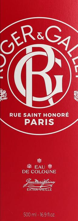 Produktbild Roger & Gallet R & G JFM Eau de Cologne 500 ml (Eau de Cologne, 500 ml)