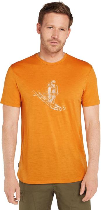 Actual product image Icebreaker Men Merino Mer 150 Tech Lite SS T Skiing Yeti (XXL)