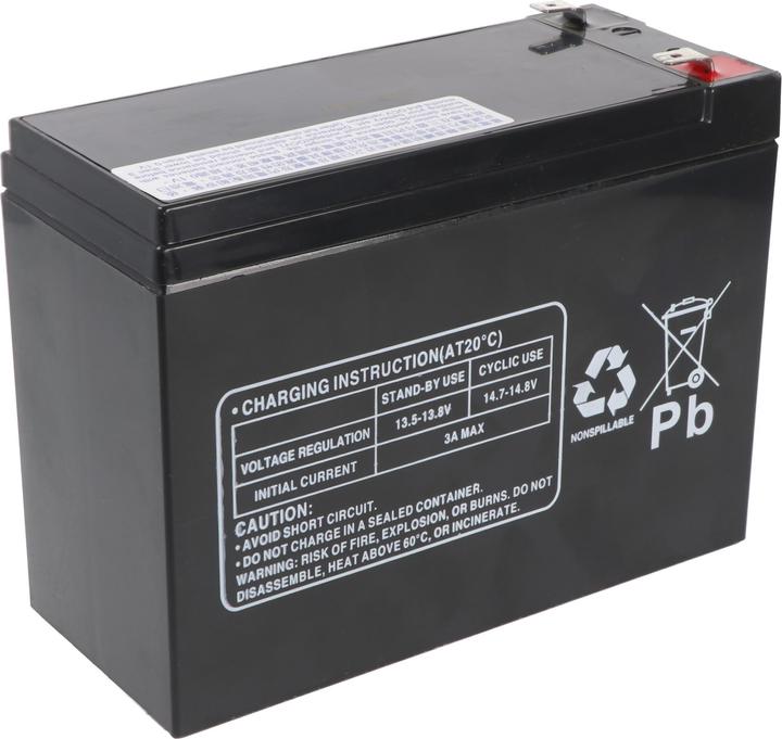 Actual product image Multipower MP10-12C Akku Blei PB 12Volt 10Ah Zyklenfest Cycle (12 V, 10 Ah)