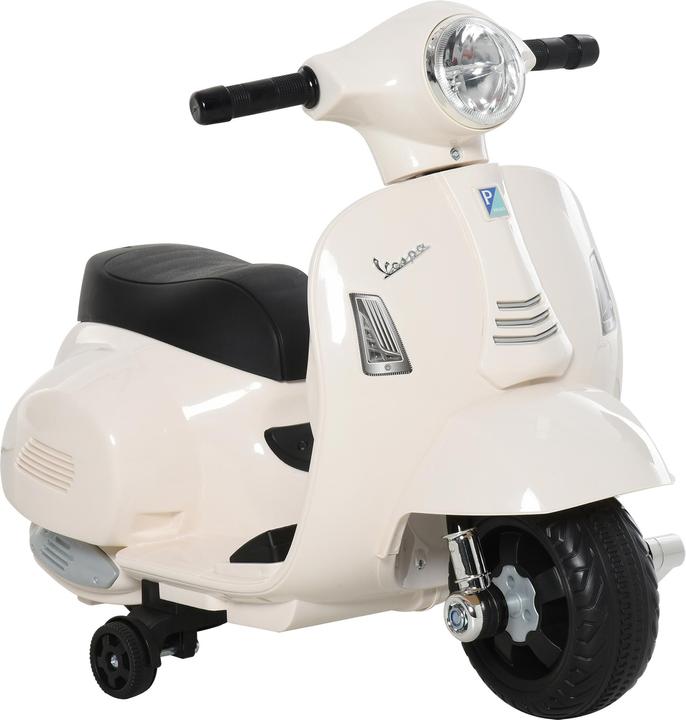 Homcom Cyclomoteur électrique pour enfants style Vespa