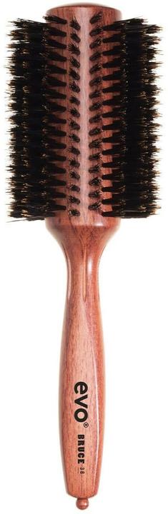 Evo Bruce Natural Radial Hair Brush - Bristle Brush for Styling and Polishing