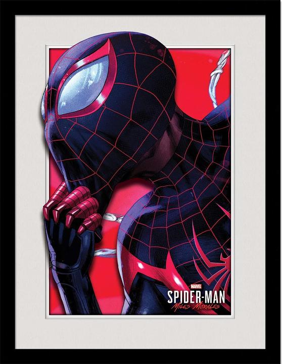 Spiderman - Poster encadré MILES MORALES (40 x 30 cm)