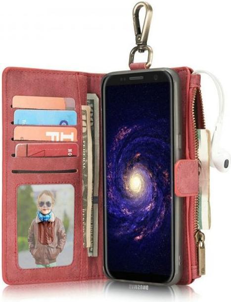 Produktbild Caseme Schlankes Leder Etui mit Portemonnaie (Samsung Galaxy S8+)