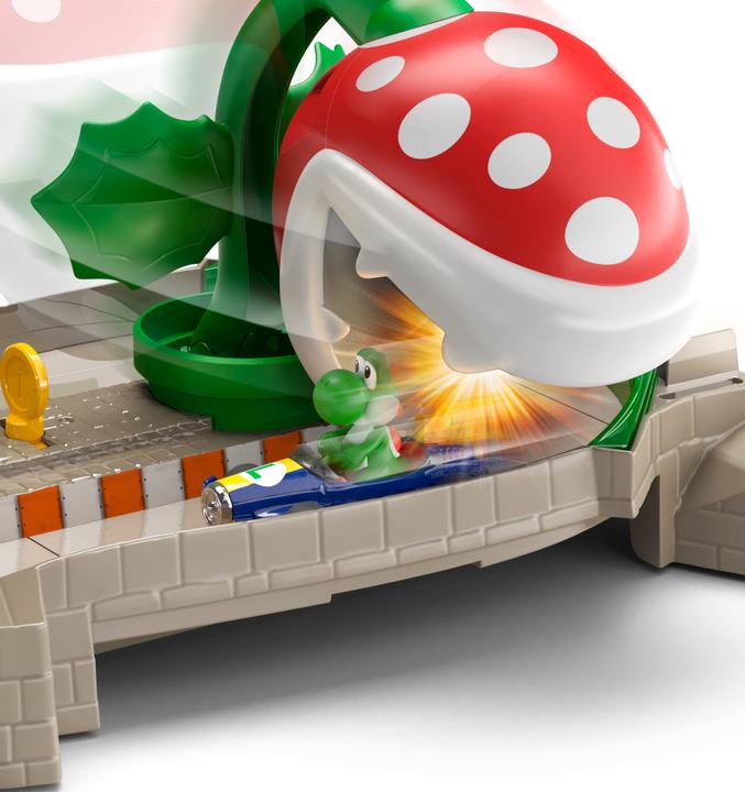 Produktbild Hot Wheels Mario Kart Piranha Plant Rennstrecke