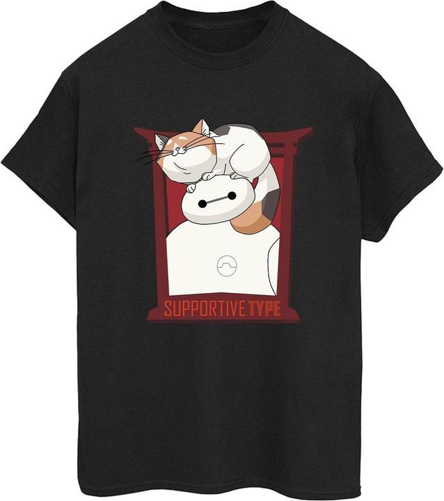 Immagine prodotto Disney Big Hero 6 Baymax Frame Support Maglietta Ampia Donna (XXL)