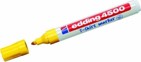 Produktbild Edding Textil Marker 4500 (Gelb, 2 mm, 1 x)