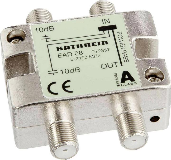 Produktbild Kathrein EAD 08 2-Fach-Abzweiger (F-Anschluss) 11 dB (Kabel)