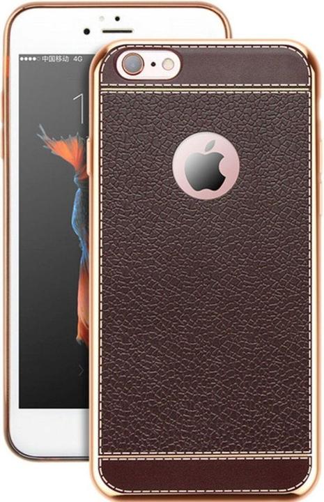 Produktbild König Design Apple iPhone 5 / 5s / SE Hülle Case Handy Cover Schutz Tasche Schutzhülle Braun (Apple iPhone 5)
