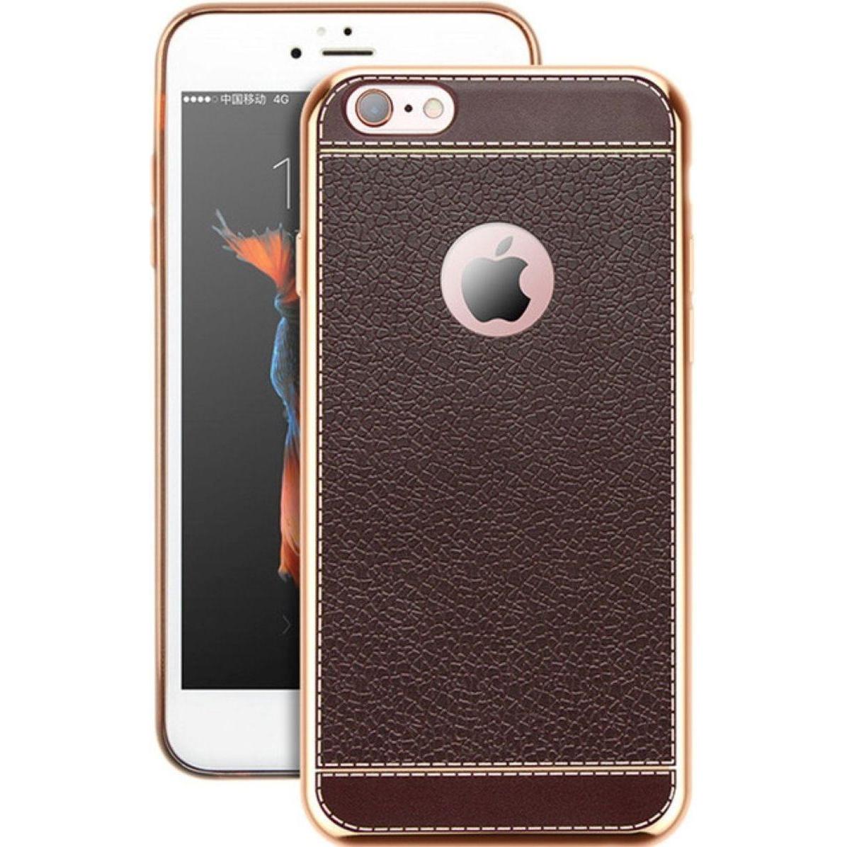 König Design Apple iPhone 5 / 5s / SE Hülle Case Handy Cover Schutz Tasche Schutzhülle Braun (Apple iPhone 5), Smartphon...
