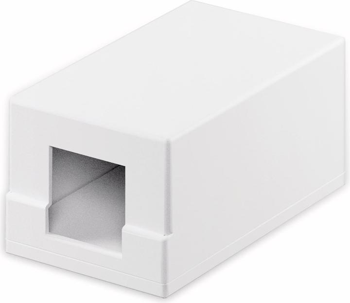 Goobay Keystone Leergehäuse 1-port (Gehäuse)