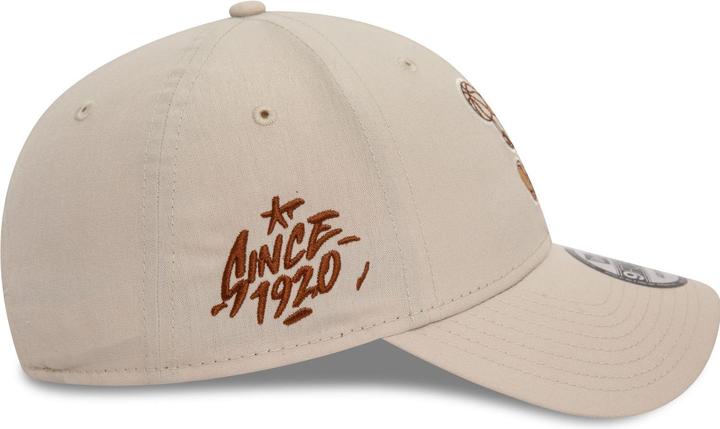 Produktbild New Era 9Forty Strapback Cap - ICON LOGO Pizza stone beige