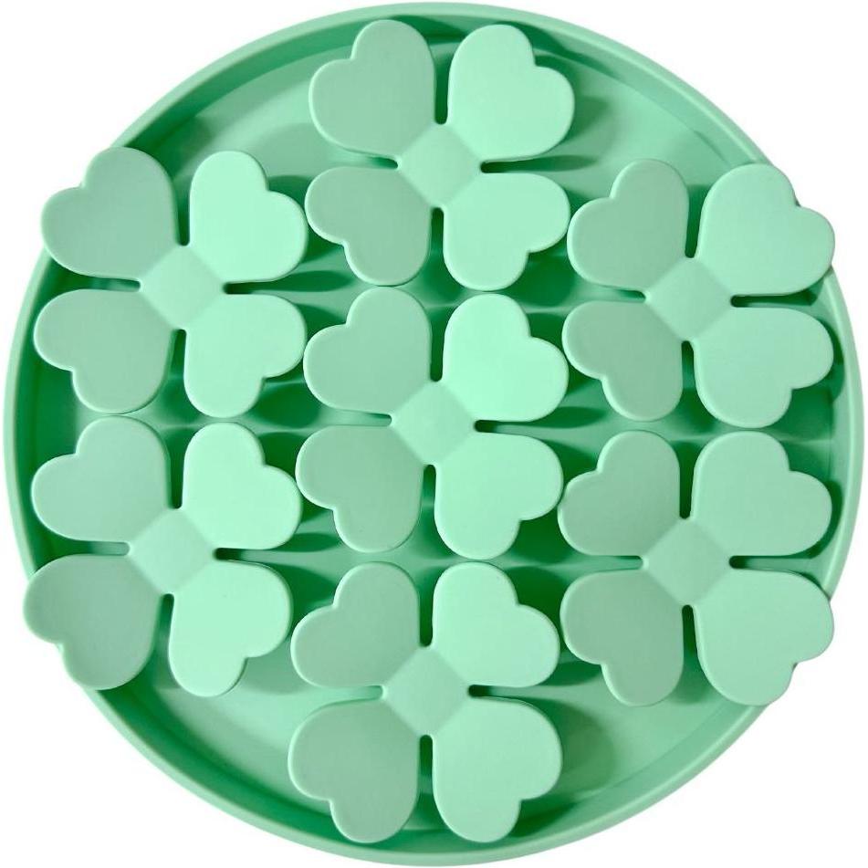 Confetti dogs Lucky Clover Lick Mat 20 x 20 x 2 cm - (PLU7704S), Futternapf