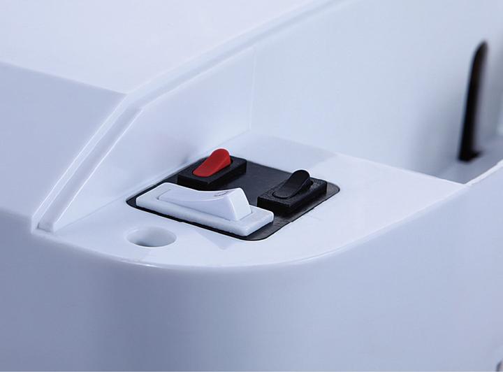 Actual product image Impeco Sensor hand dryer Jet plastic white 1850 W HEPA filter (optional), automatic off switch, Zer