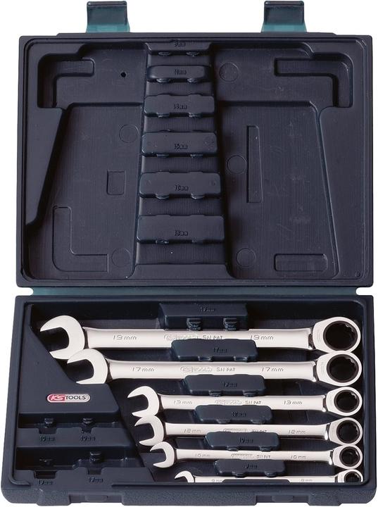 Actual product image KS Tools Ratchet combination spanner set (19 mm)