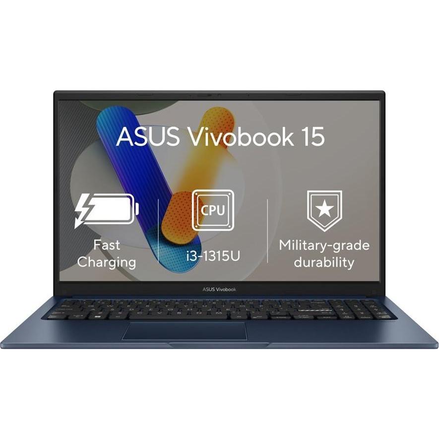 ASUS Vivobook 15/X1504VA-BQ2760W/i3-1315U/15,6"/FHD/8GB/512GB/Intel int/W11H/Blau/2R (15.60", 512 GB