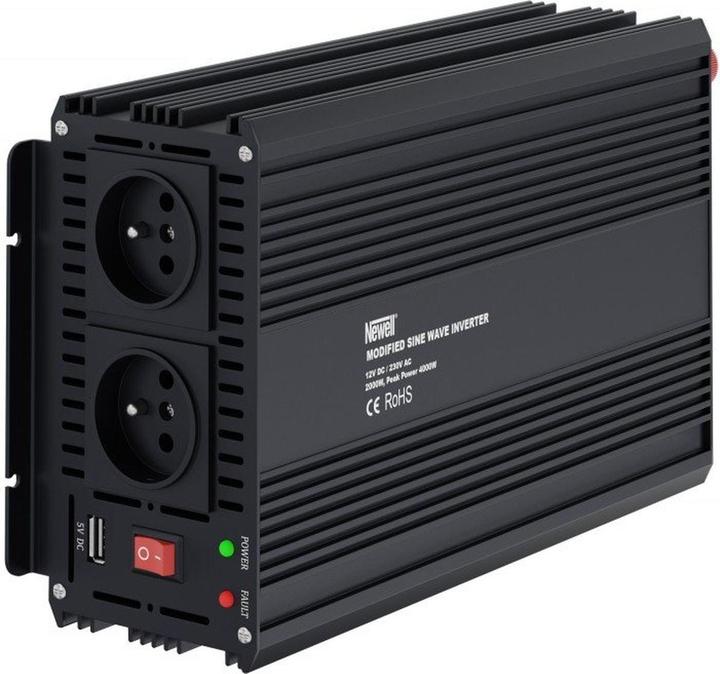 Newell Voltage Converter w/ Modified Sine Wave - 12 V / 230 V 2000 Watt