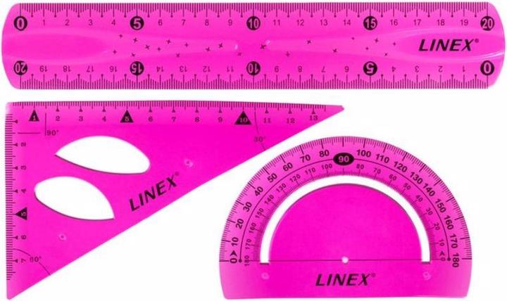 Actual product image Linex Ruler set (20 cm)
