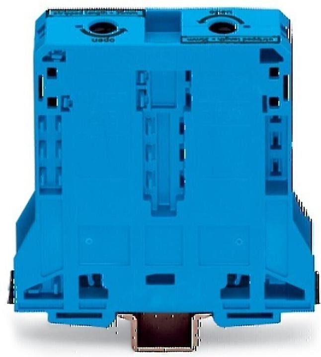 Produktbild Wago DIN-schienenklemme blau 25 - 95 mm²