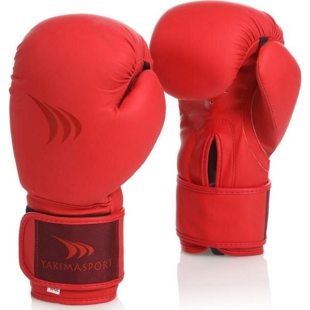 Yakimasport, Schutzhandschuhe, Rękawice bokserskie MARS Matt/Red 10 oz (10)