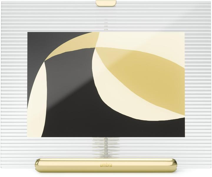 Actual product image Umbra Flute brass picture frame, 13 x 18 cm (13 x 18 cm)