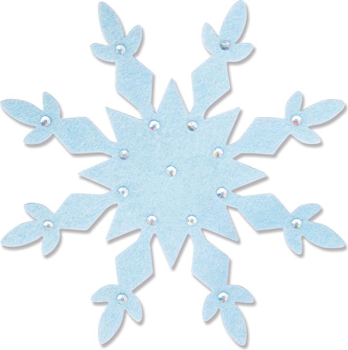 Sizzix Bigz Stanzschablone "Ornate Snowflake" (1 Blatt)