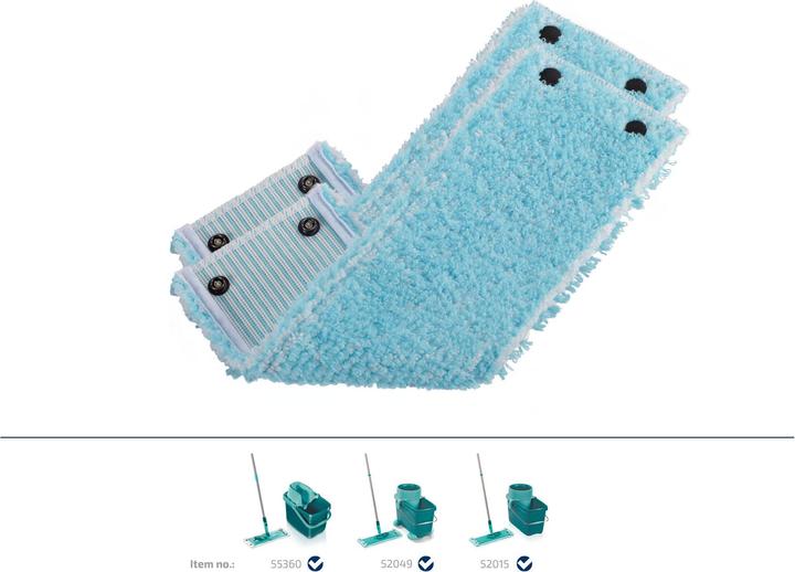 Image du produit Leifheit Housse CLEAN TWIST XL / Combi XL super soft 2 pièces (2 pcs)