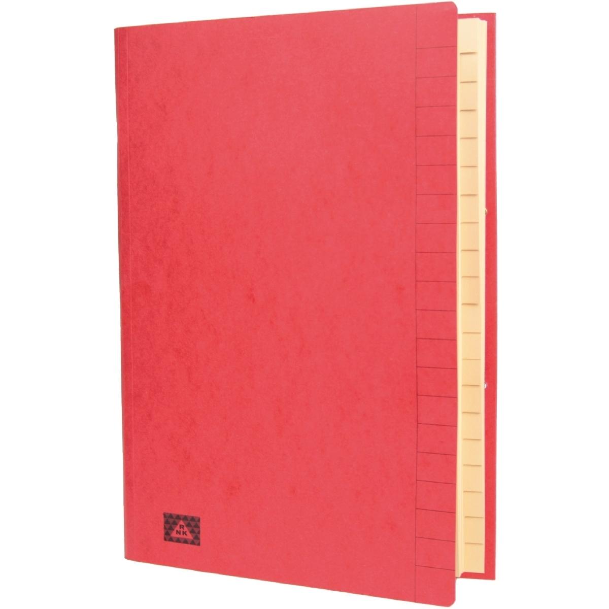 Rnk, Mappe, Ordnungsmappe A4 20Fäch. rot (A4, 1 x)