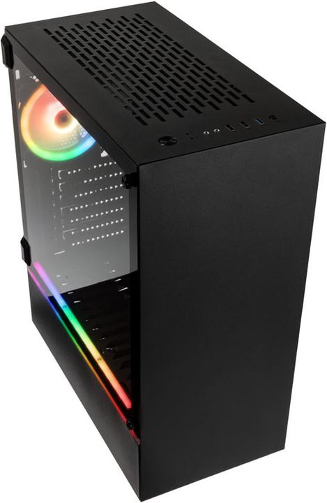 Kolink Bastion RGB Midi-Tower, Tempered Glass (ATX, mATX, Mini-ITX, E-ATX)