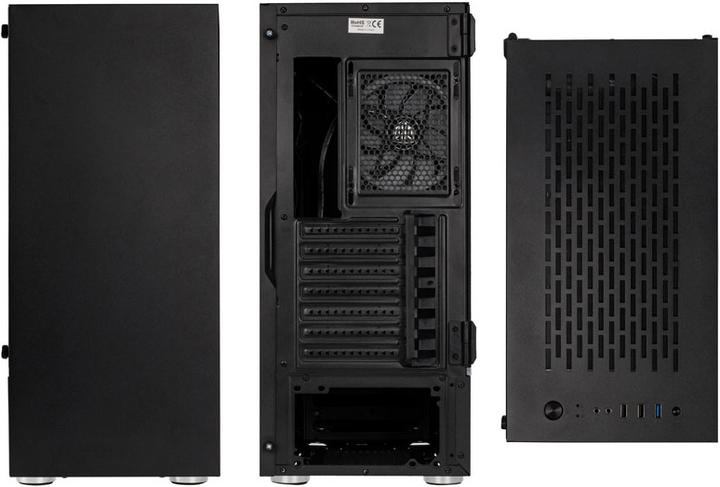 Actual product image Kolink Bastion RGB Midi-Tower, Tempered Glass (ATX, mATX, Mini-ITX, E-ATX)