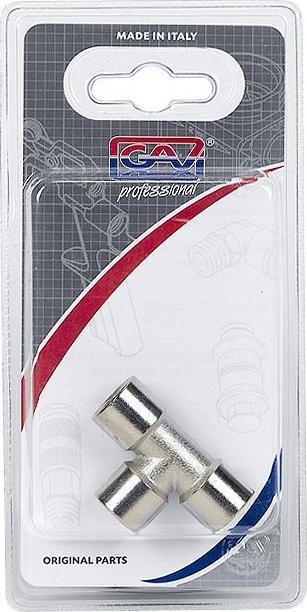 Actual product image GAV T-connector 1/4" female thread