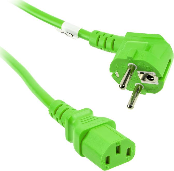 Produktbild Kolink Netzkabel SchuKo auf Kaltgerätestecker C13 (1.80 m)