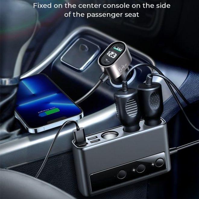 Actual product image Joyroom Multiport Car Cigarette Lighter