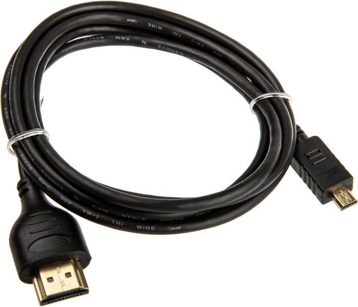 Produktbild InLine HDMI (Typ A) — micro HDMI (Typ D) (1.50 m, HDMI, 2.0)