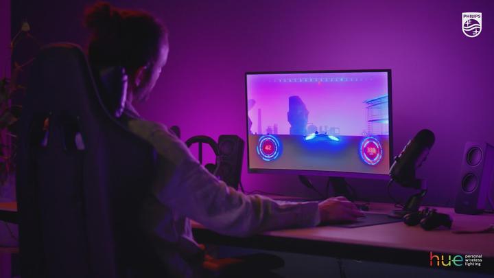 Produktbild Philips Hue Play Gradient inkl. Bridge (Mehrfarbig, 187.50 cm, Indoor)